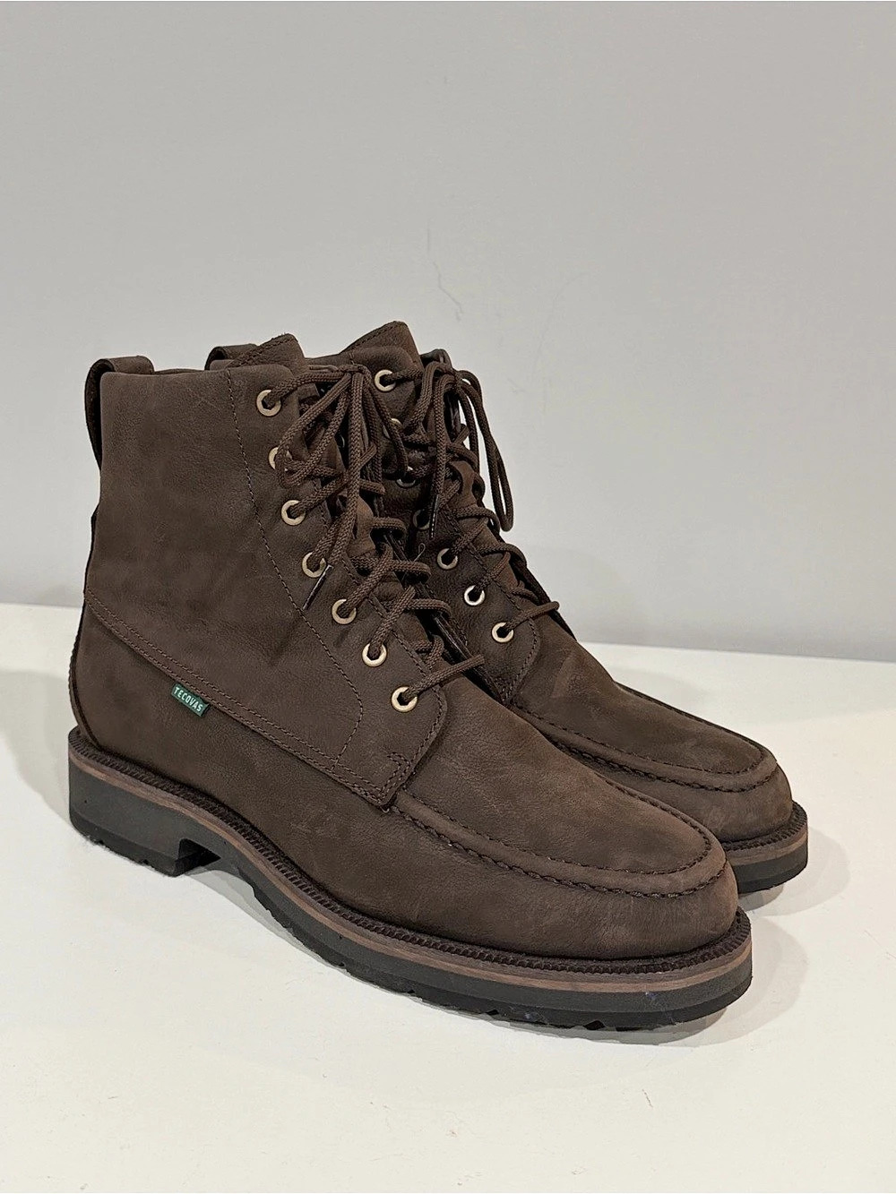 Tecovas The Rugged Moc Leather Boots Brown US 11.5